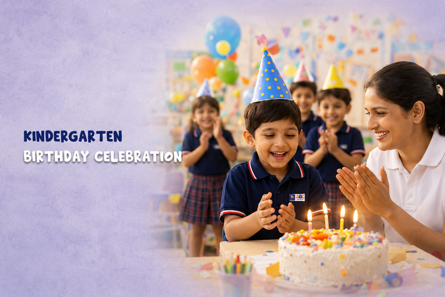 Kindergarten birthday celebration with children and teachers near me Kajaguda
